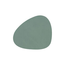 Nupo glass mat Curve, pastel green, LIND DNA