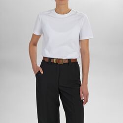 AdleyMBG Belt, cognac w/br. gold, Markberg