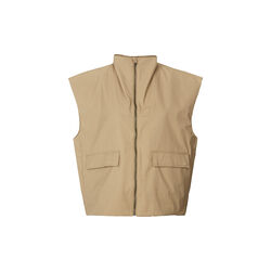 Gilet Cloud, beige taupe, Rethinkit