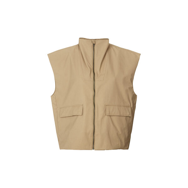 Gilet Cloud, beige taupe, Rethinkit