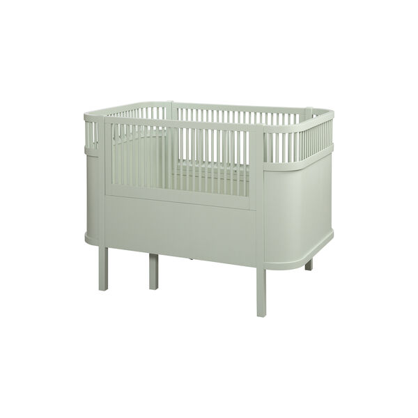 Sebra Bed Baby & Jr., mist green, Sebra