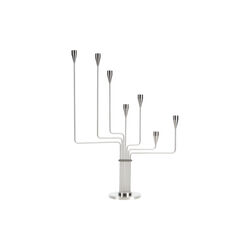 Karlsvognen candle holder, stainless steel, Piet Hein