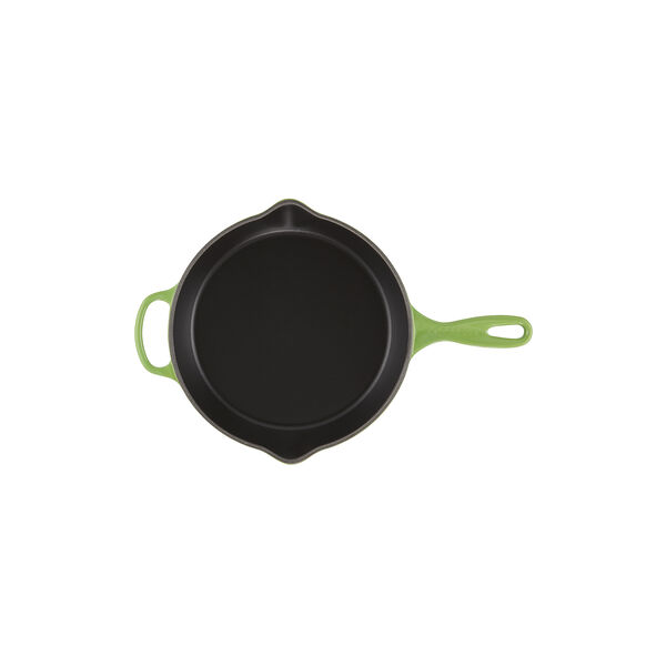 Signature cast iron deep skillet &Oslash; 26 cm, bamboo green, Le Creuset