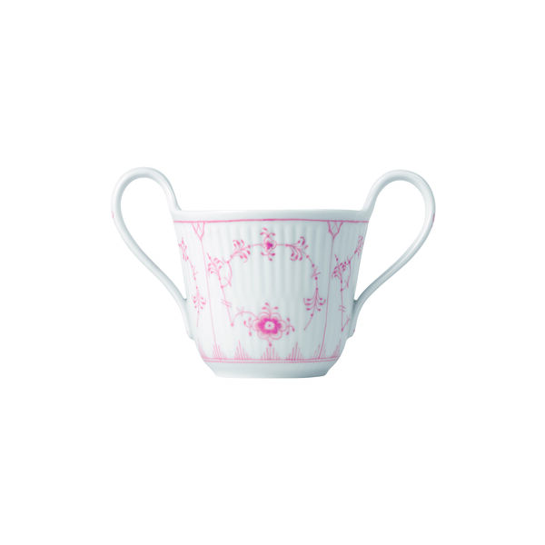 Coral Fluted Plain baby cup 13 cl, Royal Copenhagen