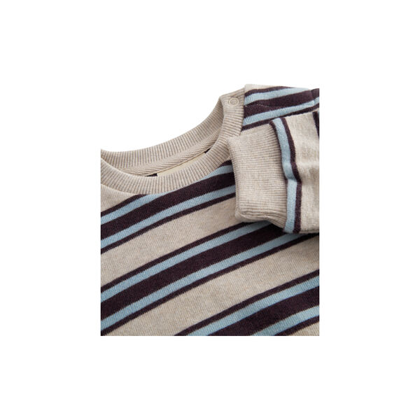 Tammas B Sweatshirt, college stripe, MarMar Copenhagen