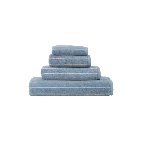 STRIPE 1979 Towel, blue hour, Georg Jensen Damask