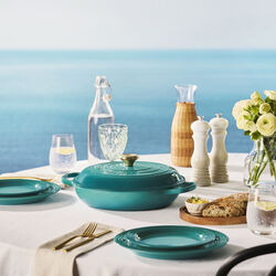 Signature Dinner Plate &Oslash; 27 cm, bleu riviera, Le Creuset