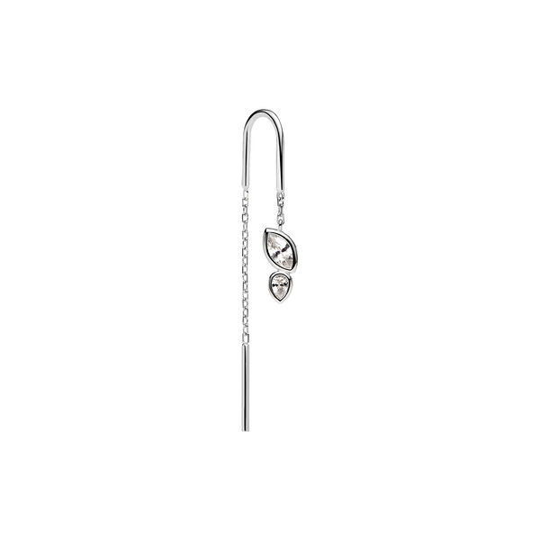 Swift Earring 01, silver, Maria Black