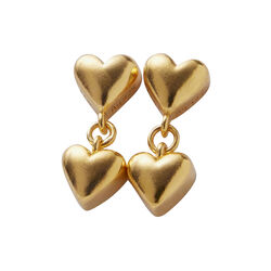 Adore Earrings, gold plated, Pernille Corydon Jewellery