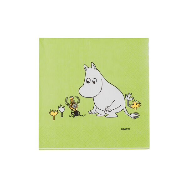 Moomin paper napkins Moomintroll, Moomin Arabia