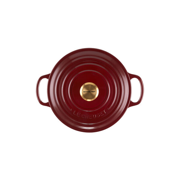 Signature Round Pot &Oslash; 20 cm, garnet, Le Creuset
