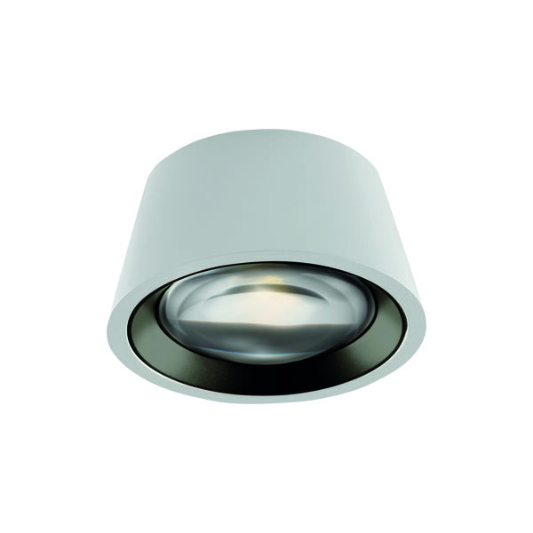 OPTIC Out 1+ Ceiling Spotlight, white, LIGHT-POINT