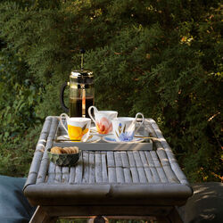 Flora High Handle Cup with Saucer, tulip, Royal Copenhagen