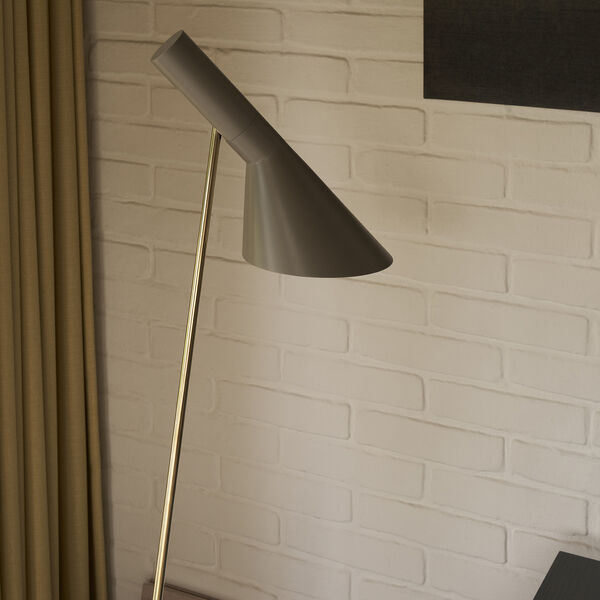 AJ Floor Lamp, brass/warm grey AJ Floor Lamp, brass/warm grey, Louis Poulsen