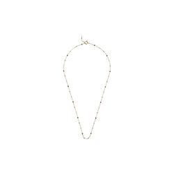 Lola necklace, guld/rosie, ENAMEL Copenhagen