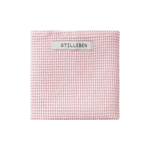Tea towel waffle, chalk pink, Stilleben