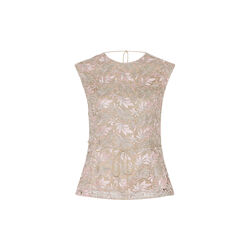 AdonidaBBOriia blouse, rose gold flower, Bruuns Bazaar