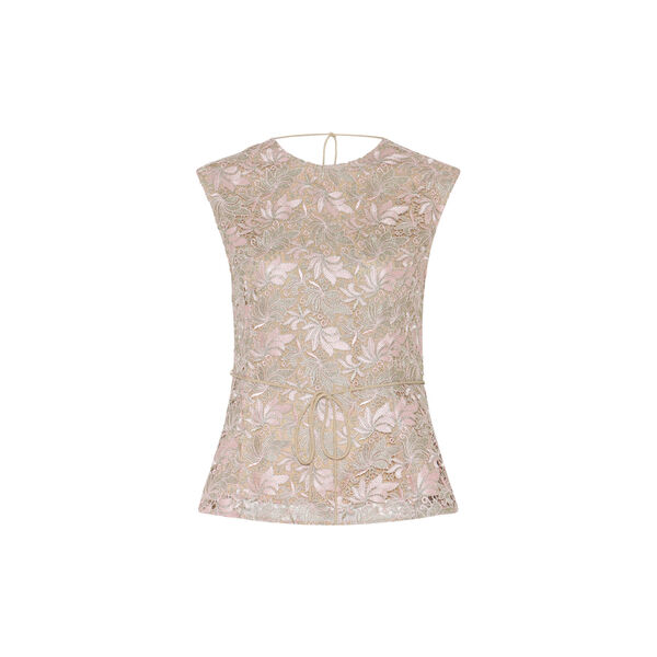 AdonidaBBOriia blouse, rose gold flower, Bruuns Bazaar