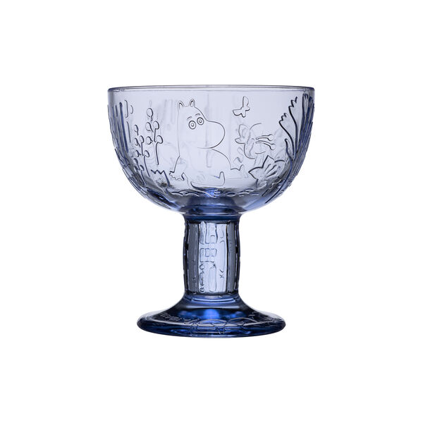 Moomin serving bowl, aqua blue, Moomin Arabia