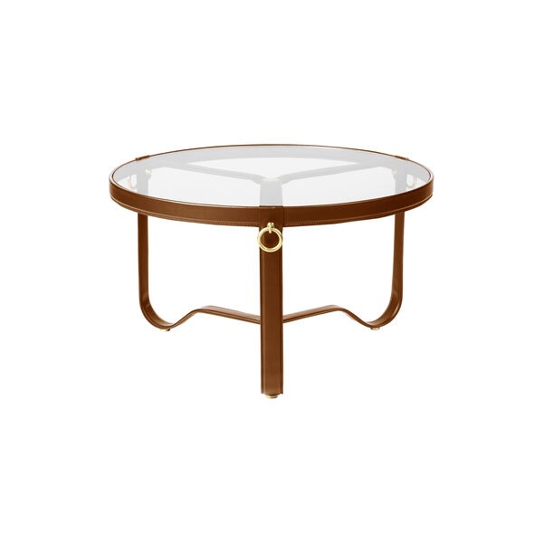Adnet Coffee Circular Table, tan, GUBI