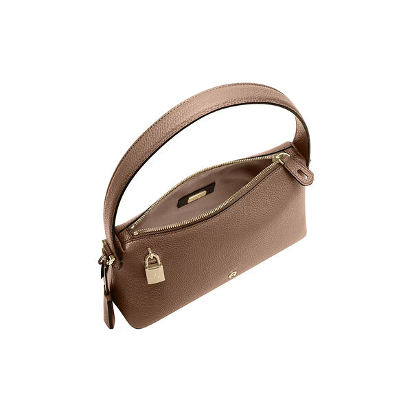 Delia Hobo Bag S, oat beige, Aigner