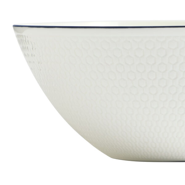Gio Cereal Bowl &Oslash; 15,9 cm, white/blue line, Wedgwood