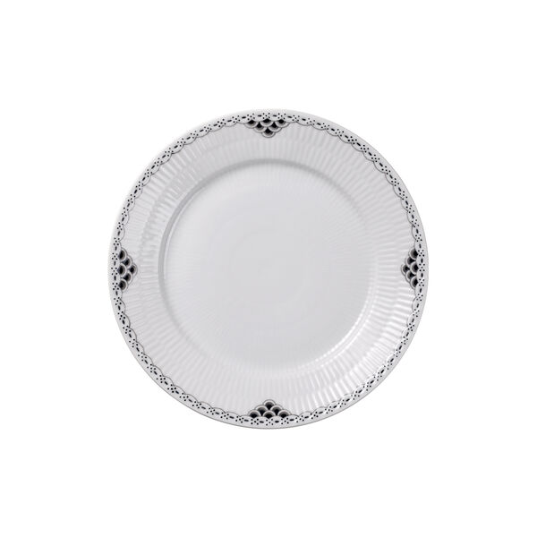 Black Lace Plate Ø 22 cm, Royal Copenhagen