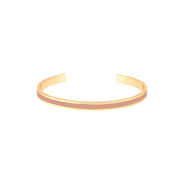 BANGLE Bracelet, powder rose, bangle up