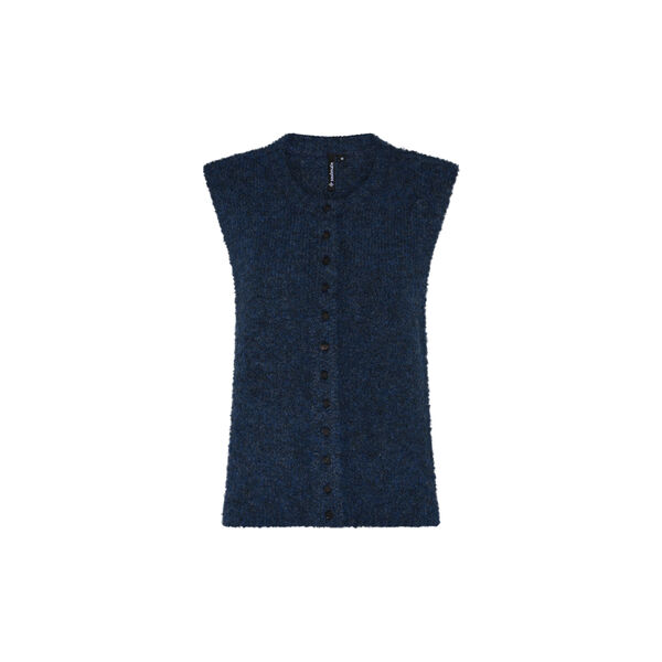 Lillian 1 | Faded Deni | Knitted Vest, SOULMATE