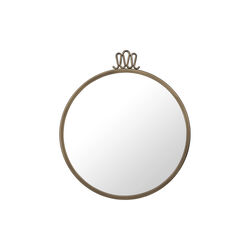 Randaccio Wall Mirror, antique brass, GUBI
