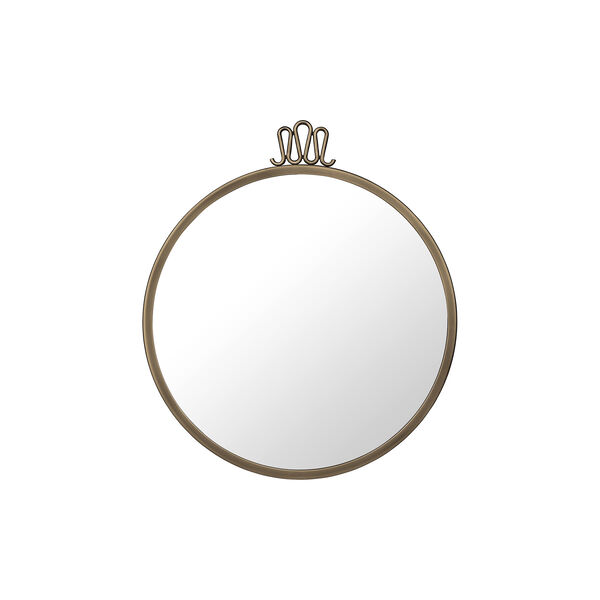 Randaccio Wall Mirror, antique brass, GUBI
