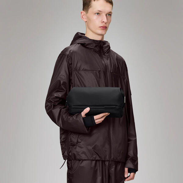 Otaru Wash Bag, black Otaru Wash Bag, black, Rains