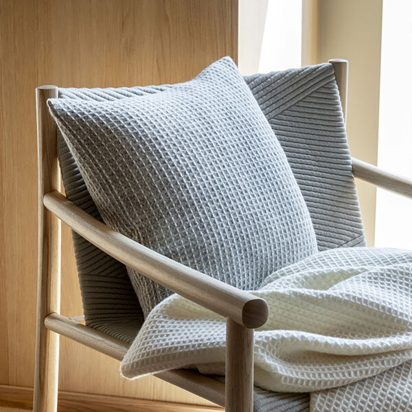 VEGA Cushion, grey, R&oslash;ros Tweed