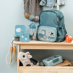 Tiny Farm Straw Bottle, blue, Done by Deer