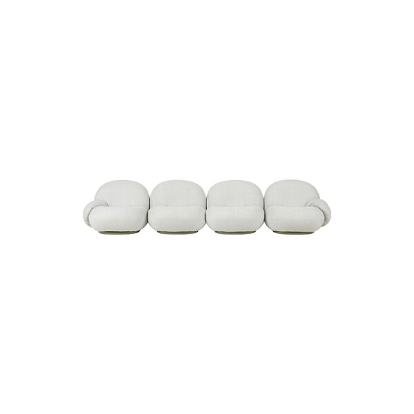 Pacha Outdoor 4-seater Sofa with Armrests, Libera 003 Pacha Outdoor 4-seater Sofa with Armrests, Libera 003, GUBI