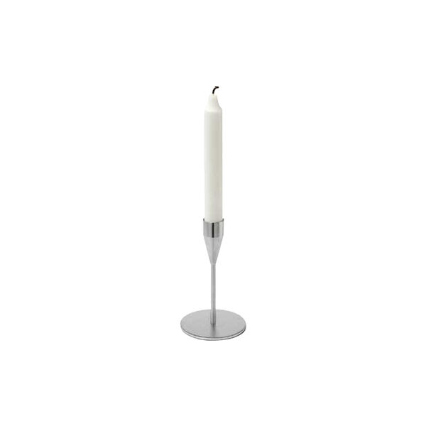 Mars candle holder 14 cm, stainless steel Mars candle holder 14 cm, stainless steel, Piet Hein