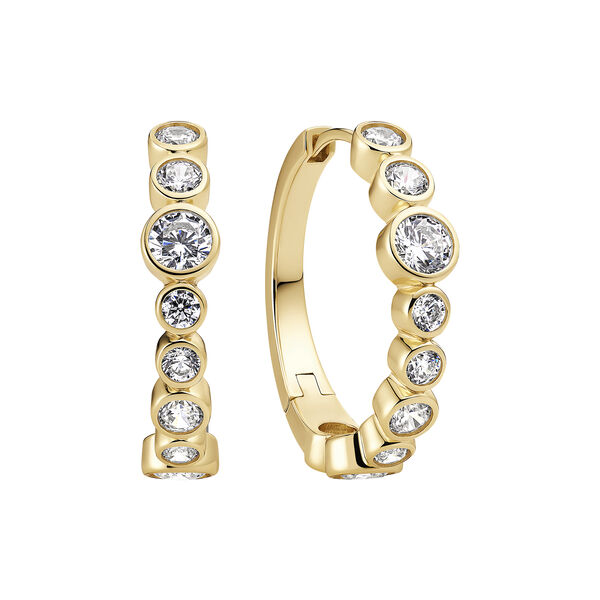 Sardinien Creolo Earrings | Medio | Gold plated, Sif Jakobs Jewellery