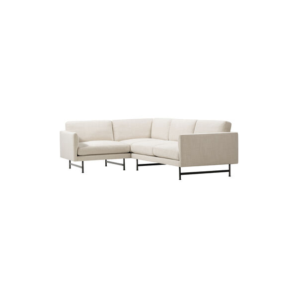 562E Calmo Elements Sofa, Ecriture 0210/black steel, Fredericia Furniture