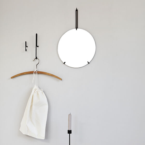 Wall Hook, black, MOEBE