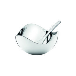 Bloom Salt Cellar with Spoon, Georg Jensen