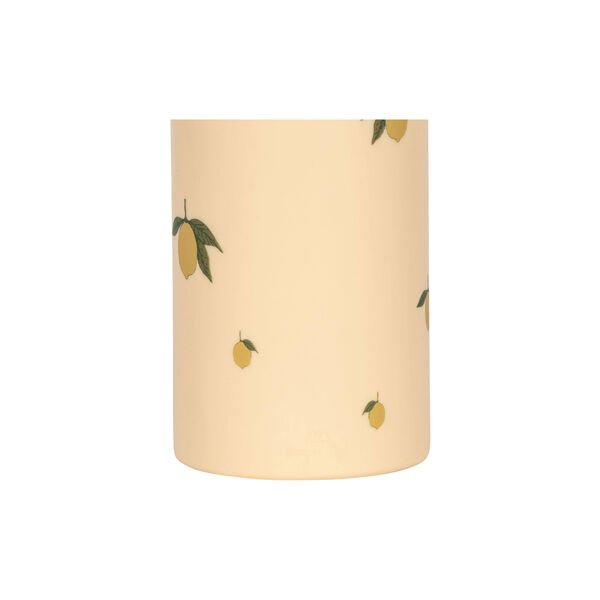 Silicone Drinking Bottle, lemon, Konges Sløjd