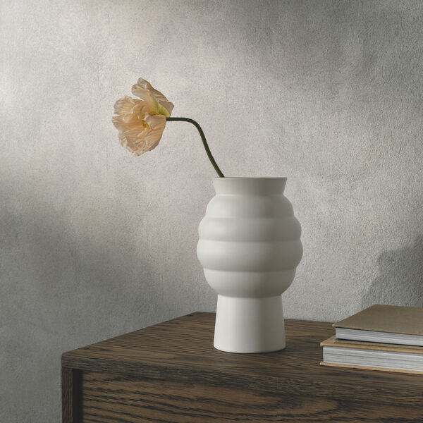 Tortus Archie vase No 2, white Tortus Archie vase No 2, white, Knabstrup Keramik