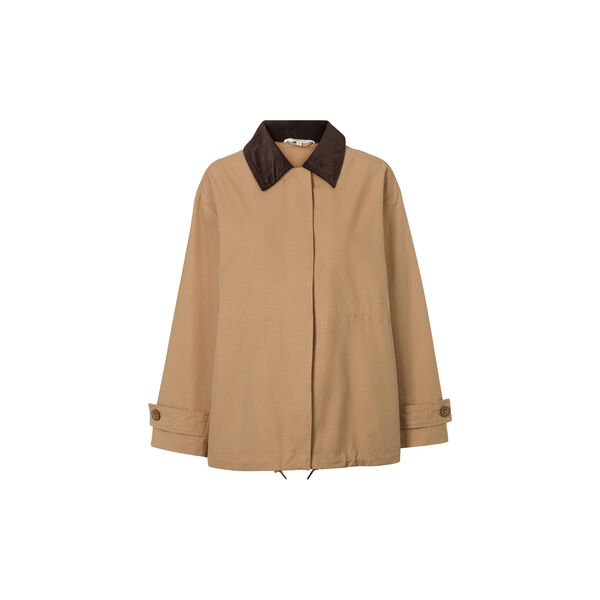 Lin Jacket, sepia tint, Basic Apparel