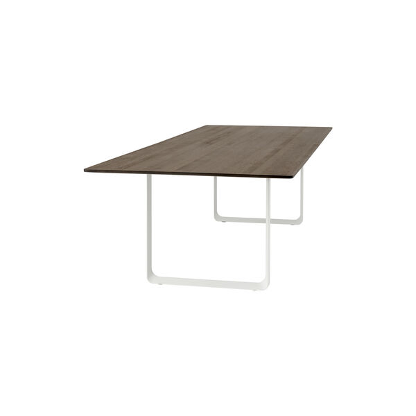 70/70 Table, solid smoked oak/white, Muuto