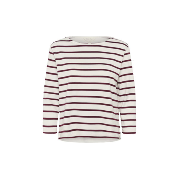 NelaPW T-shirt, tawny port stripe NelaPW T-shirt, tawny port stripe, Part Two