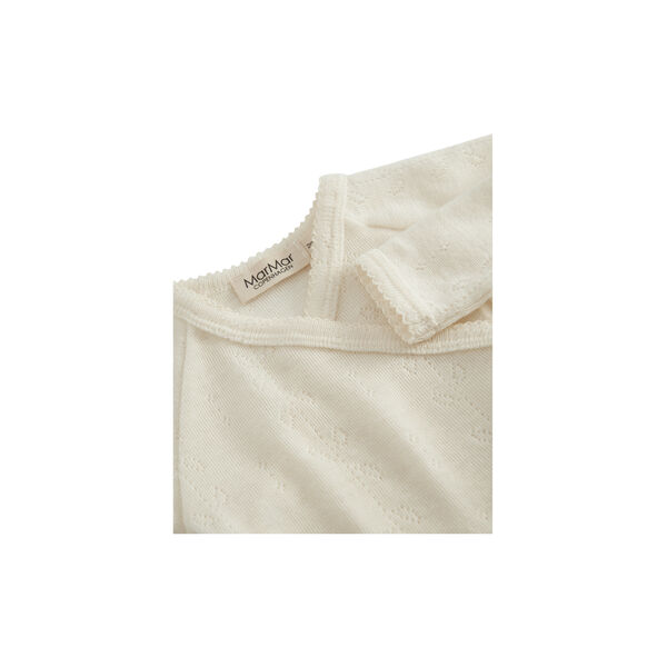 Rula LS Wrap Romper, natural, MarMar Copenhagen