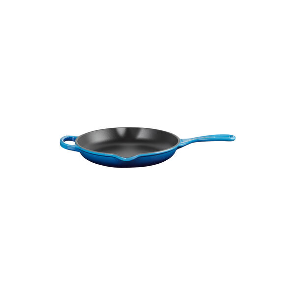 Signature Round Skillet, azure blue, Le Creuset
