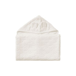 Hooded Junior Towel with Ears, off-white, Cam Cam Copenhagen