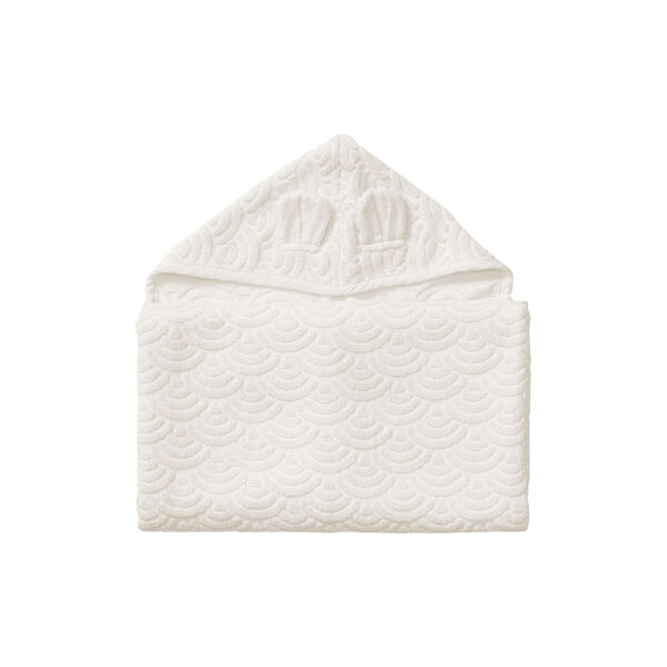 Hooded Junior Towel with Ears, off-white, Cam Cam Copenhagen