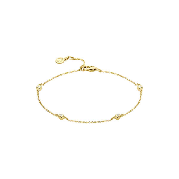 BELLE BRACELET, gold/diamond BELLE BRACELET, gold/diamond, Spirit Icons